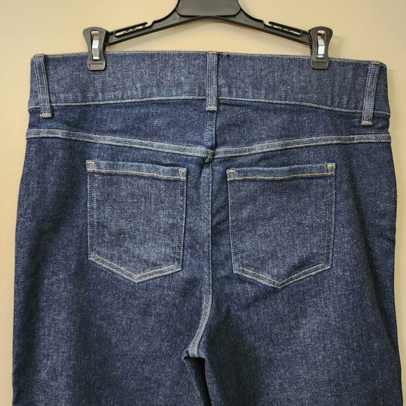 SPANX Dark Blue Jeans Everywear Kick Flare  Ankle High Rise  Suze 1X P - Picture 5 of 7